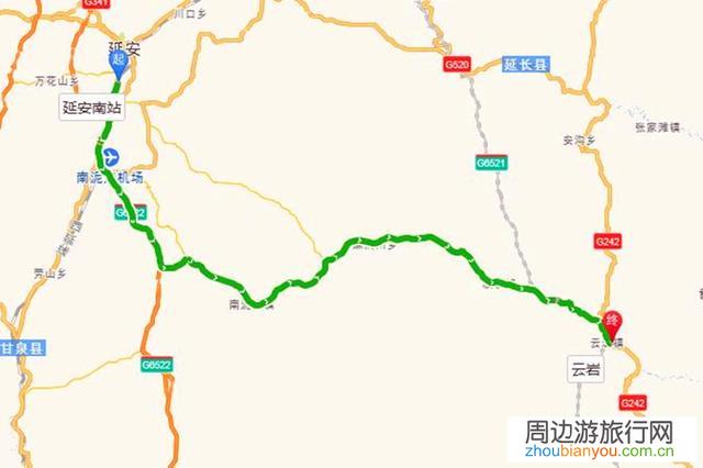 现在三门峡，自驾游想去壶口，延安，西安应该怎么走合适？
